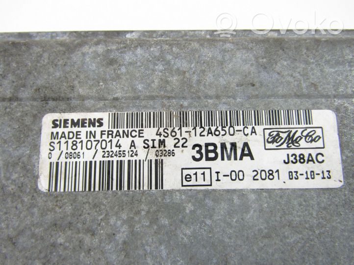 Mazda 2 Sterownik / Moduł ECU 