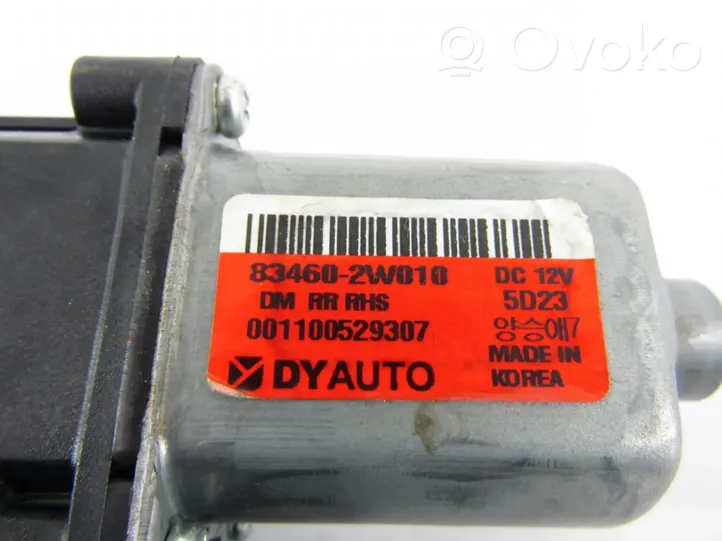 Hyundai Santa Fe Rear door window regulator motor 