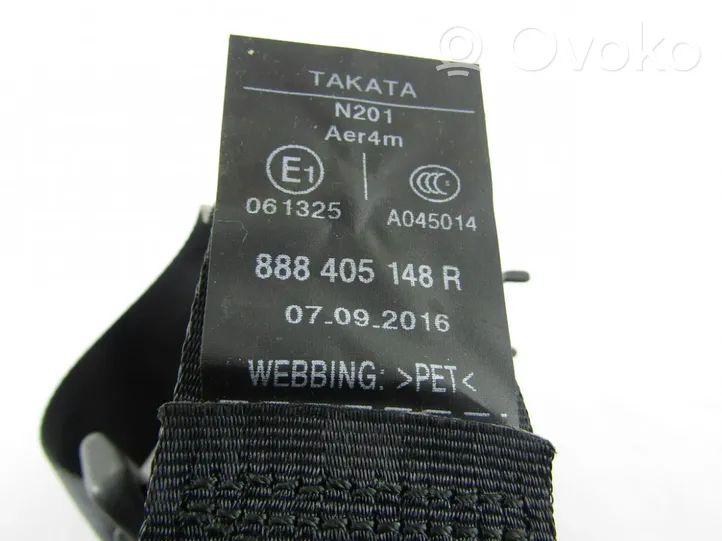 Renault Captur Rear seatbelt 