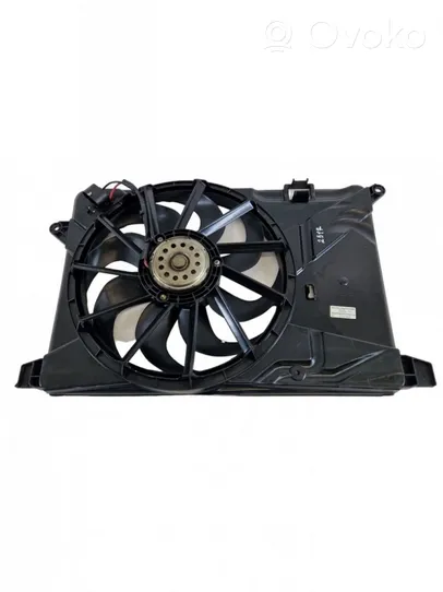 Opel Mokka Radiator cooling fan shroud 