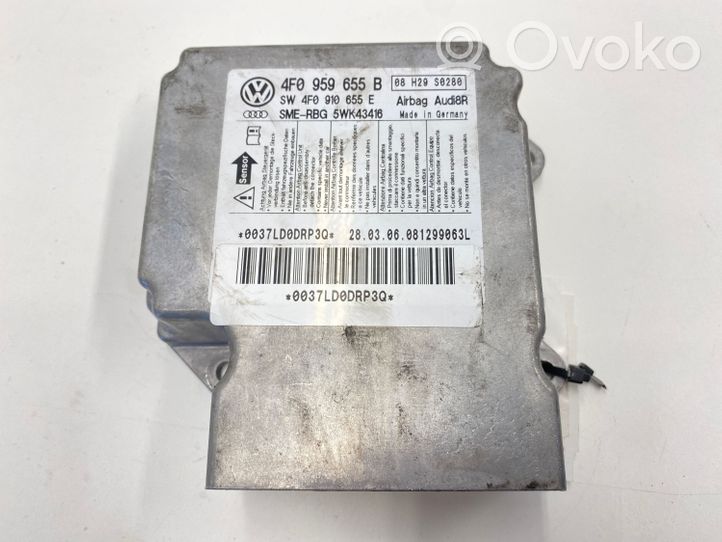 Audi A6 S6 C6 4F Module de contrôle airbag 4F0959655B