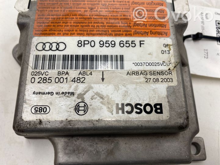 Audi A3 S3 8P Turvatyynysarja 8P0959655F