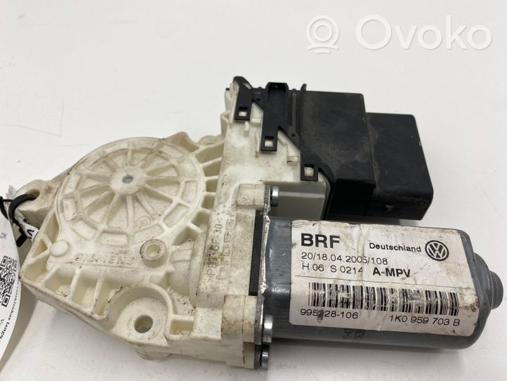 Volkswagen Touran I Fensterhebermotor Tür hinten 1K0959703B