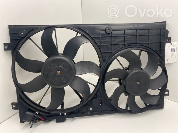 Volkswagen Touran I Aro de refuerzo del ventilador del radiador 1K0121207T