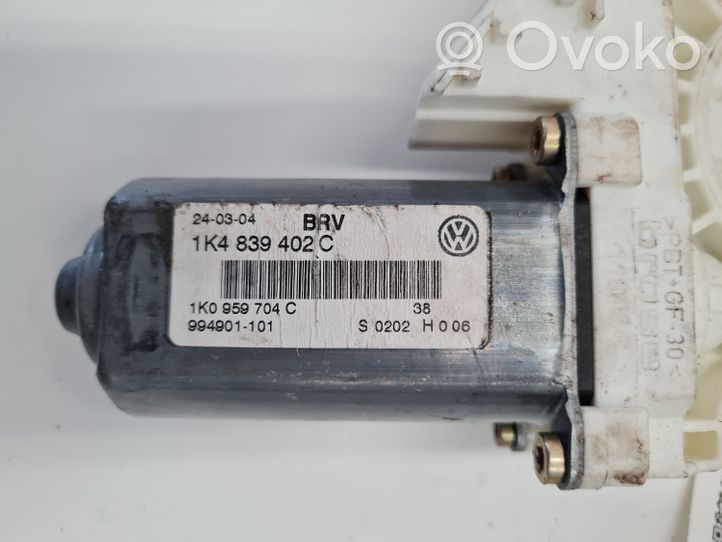 Volkswagen Golf V Elektryczny podnośnik szyby drzwi tylnych 1K4839402C