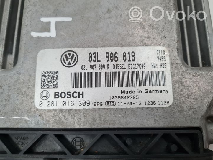 Volkswagen Golf VI Sterownik / Moduł ECU 03L906018