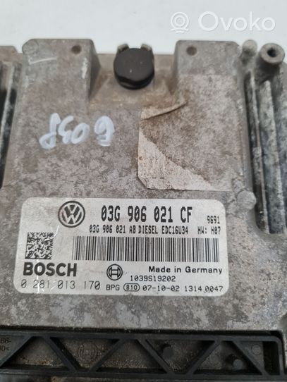 Volkswagen Eos Variklio valdymo blokas 03G906021CF