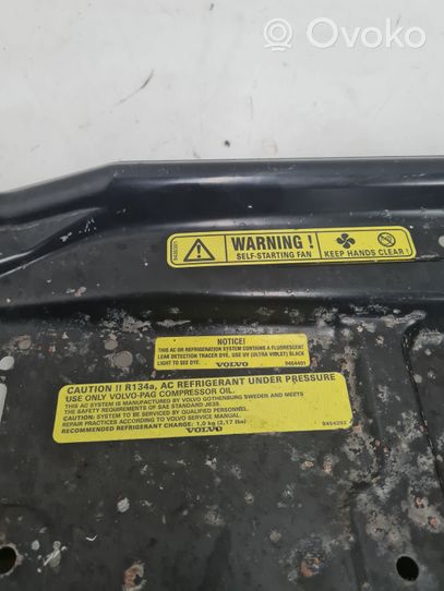 Volvo S60 Staffa del pannello di supporto del radiatore parte superiore 