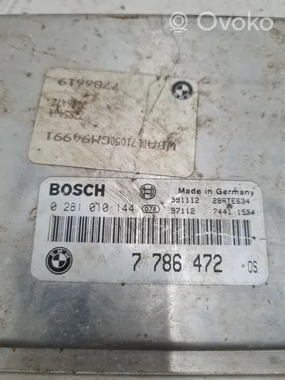 BMW 5 E39 Calculateur moteur ECU 7786472