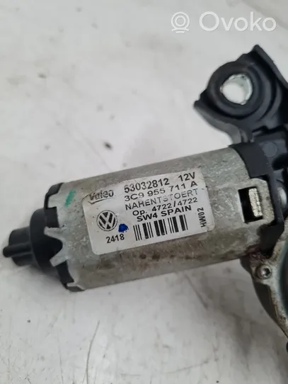 Volkswagen PASSAT B6 Moteur d'essuie-glace arrière 3C9955711A