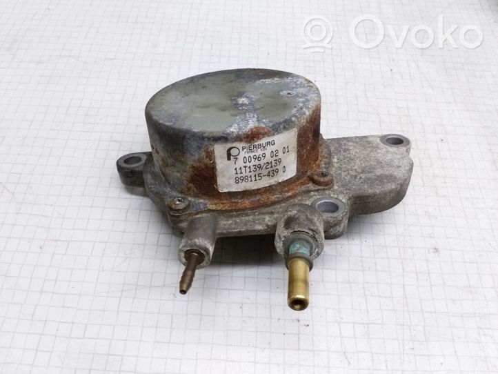 Opel Zafira B Pompa podciśnienia / Vacum 7009690201
