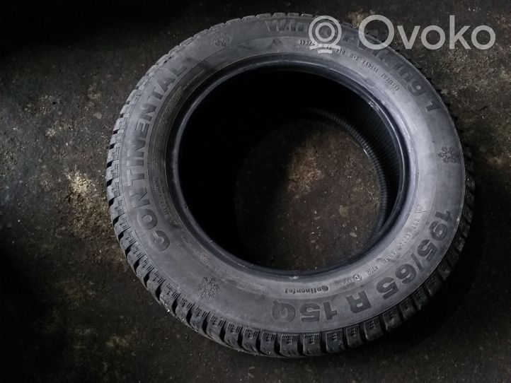 Renault 21 R15 winter/snow tires with studs CONTINENTAL