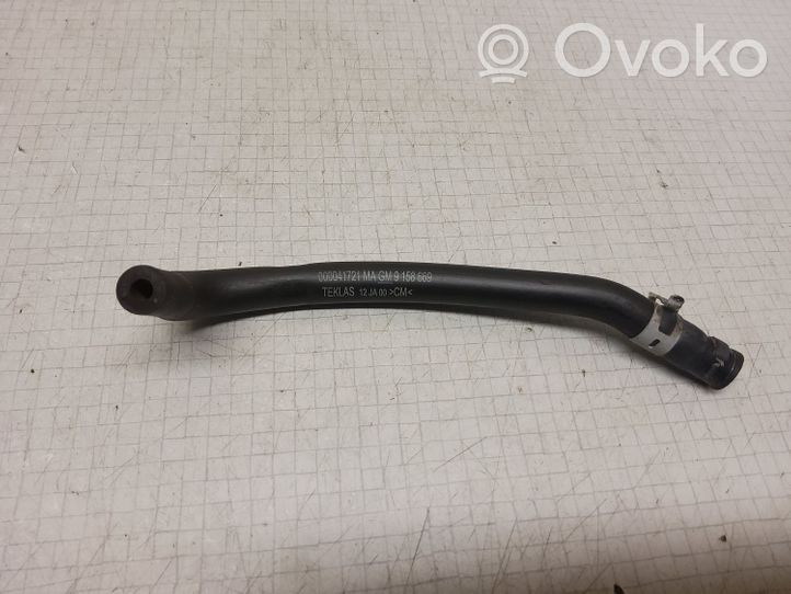 Opel Vectra C Tubo flessibile del liquido di raffreddamento del motore 9158669