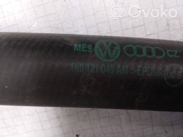 Volkswagen Golf V Engine coolant pipe/hose 1K0121049AM