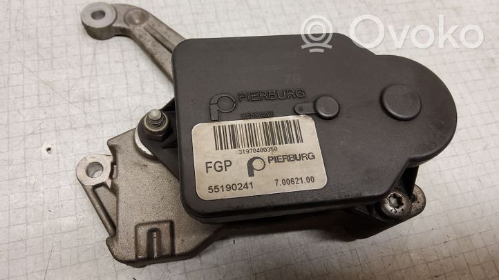 Opel Vectra C Intake manifold valve actuator/motor 55190241