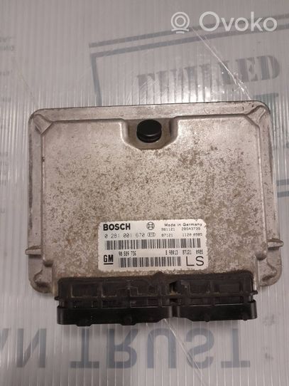 Opel Astra G Calculateur moteur ECU 90589736