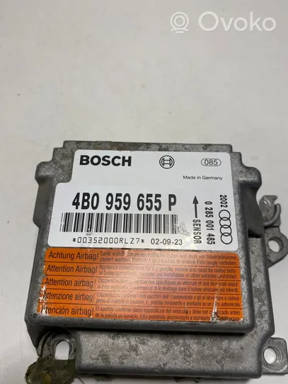 Audi A6 S6 C5 4B Module de contrôle airbag 4B0959655P