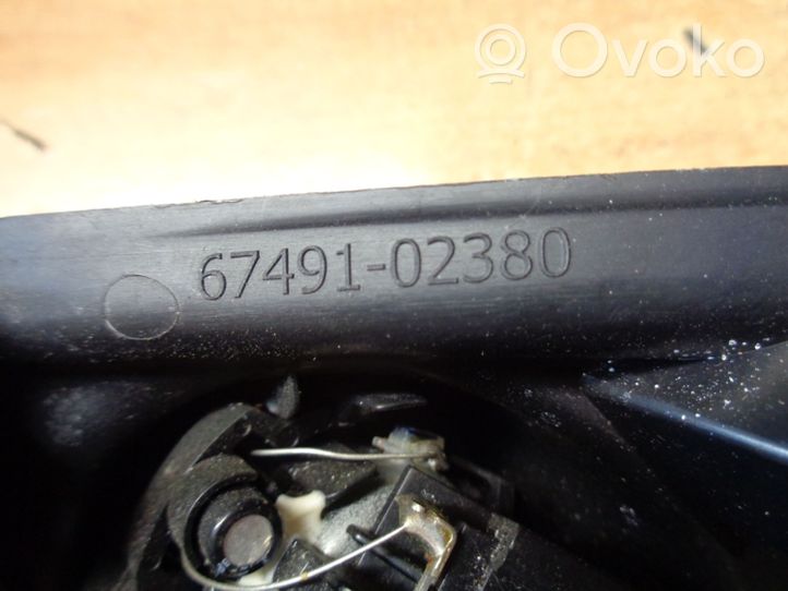 Toyota Auris E180 Veidrodėlio plastikinė apdaila 6749102380