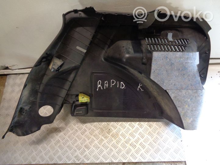 Skoda Rapid (NH) Trunk/boot side trim panel 5JJ867427B