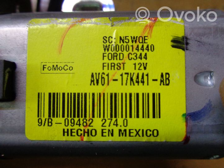 Ford Grand C-MAX Rear window wiper motor AV6117K441AB