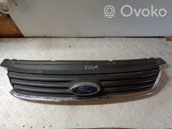 Ford Kuga I Grille calandre supérieure de pare-chocs avant 8V41R7081A