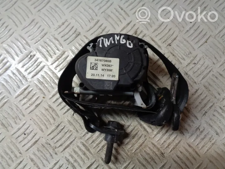 Renault Twingo III Ceinture de sécurité arrière 888414032R