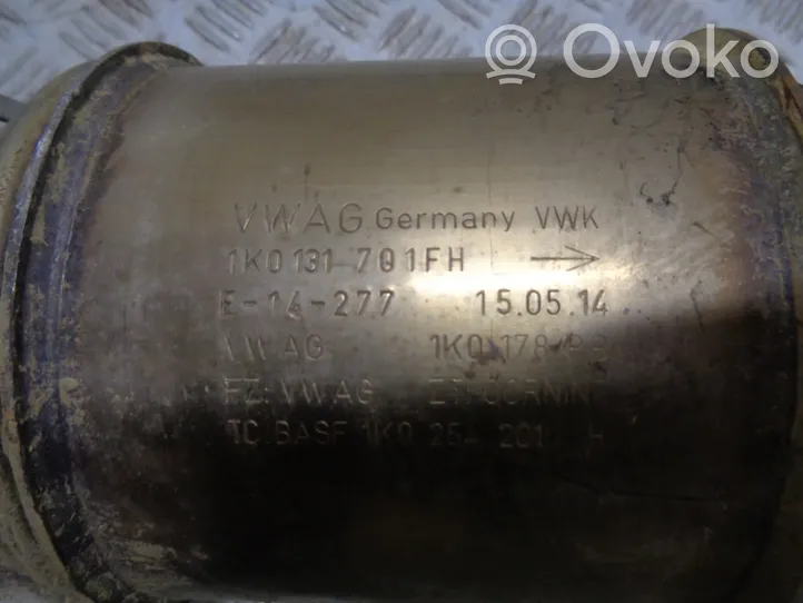 Volkswagen Golf VI Catalyst/FAP/DPF particulate filter 1K0131701FH