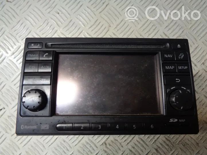 Nissan Qashqai Radio/CD/DVD/GPS-pääyksikkö 7612830092