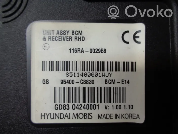 Hyundai i20 (GB IB) Moduł / Sterownik komfortu 95400C8830