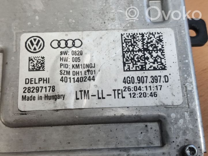 Audi A6 S6 C7 4G Modulo di zavorra faro Xenon 4G0907397D
