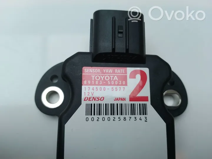 Lexus RC Cita veida sensors 8918350030