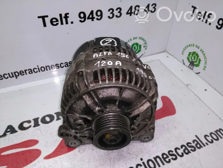 Alfa Romeo 156 Alternator 0123510095