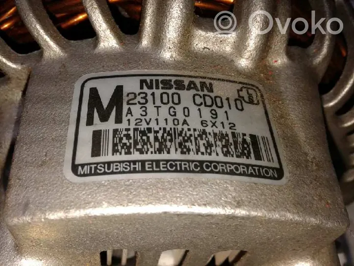 Nissan 350Z Generaattori/laturi 23100CD010
