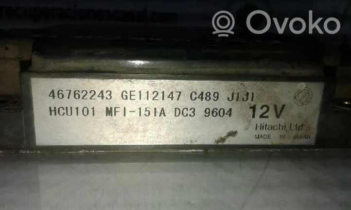 Fiat Barchetta Calculateur moteur ECU 