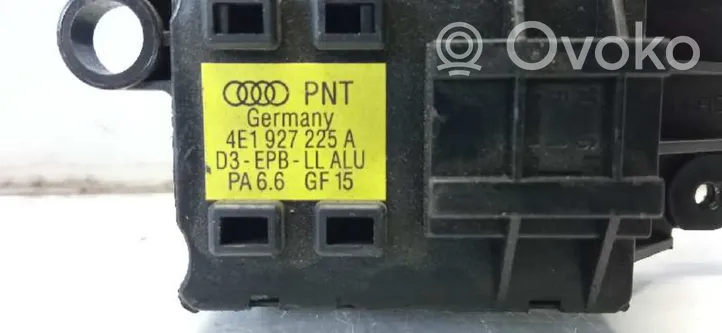 Audi A8 S8 D3 4E Frein à main / Actionneur de frein de stationnement avec unité de commande 4E1927225A