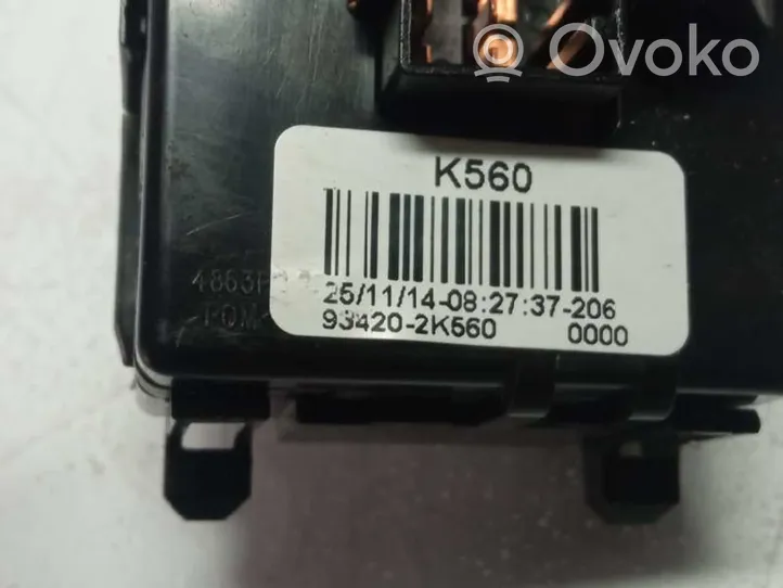 KIA Soul Leva comando tergicristalli 934202K560