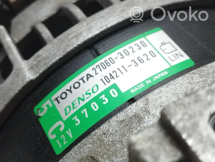 Toyota Hilux (AN10, AN20, AN30) Generatore/alternatore 2706030230