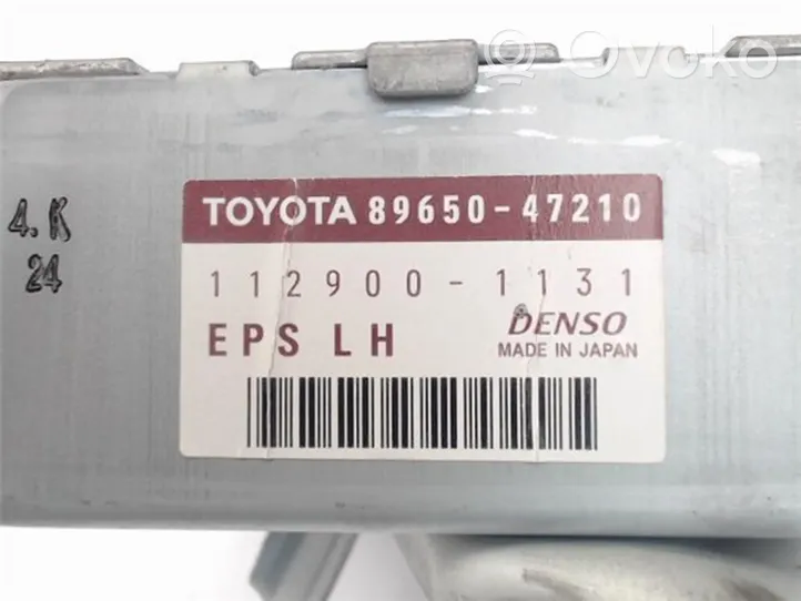 Toyota Prius (XW20) Ohjaustehostimen ohjainlaite/moduuli (89650-47210)