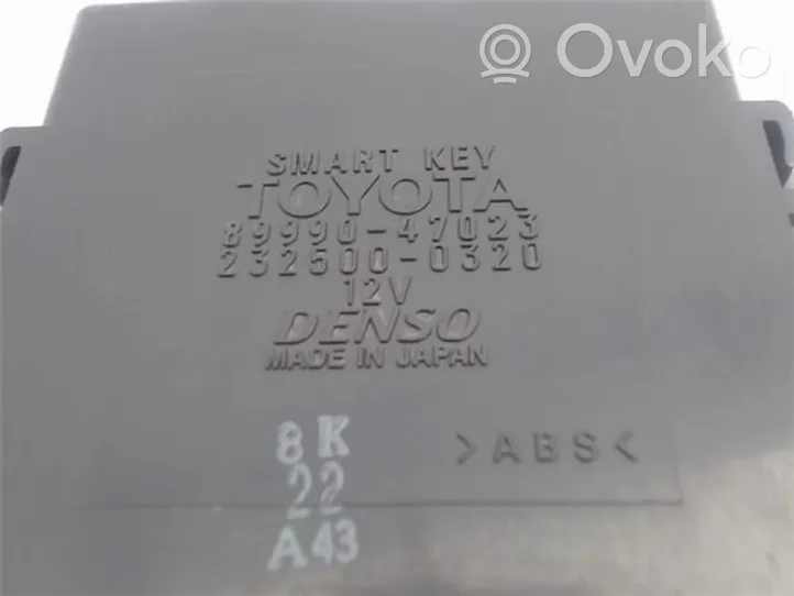 Toyota Prius (XW20) Oven keskuslukituksen ohjausyksikön moduuli (89990-47023)