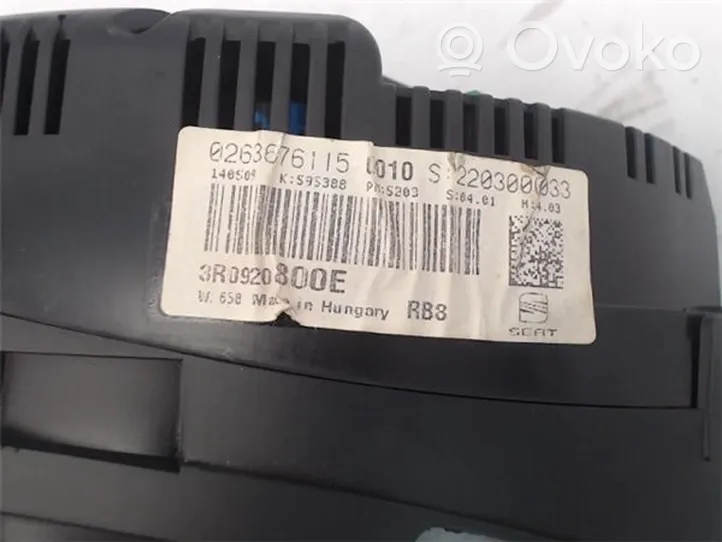 Seat Exeo (3R) Tachimetro (quadro strumenti) 3R0920800E