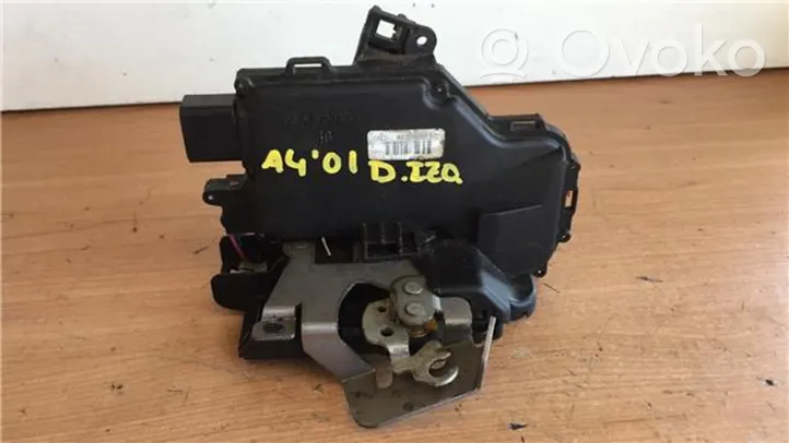 Audi A4 S4 B8 8K Motorino serratura porta anteriore 