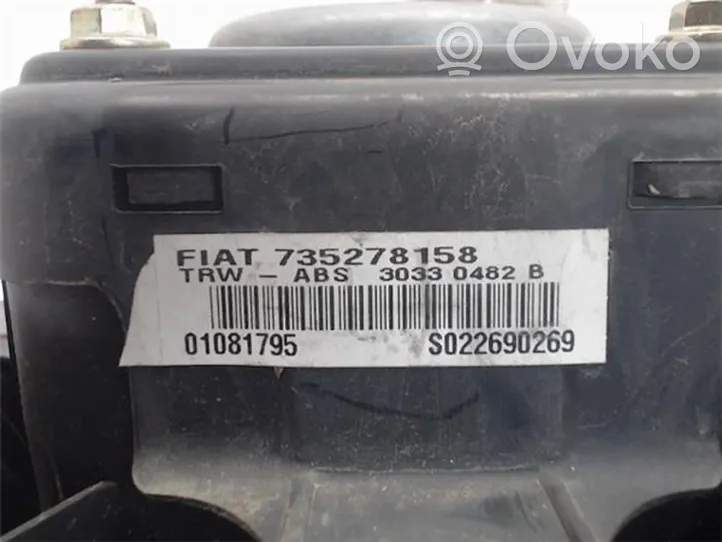 Fiat Punto (188) Zaślepka Airbag kierownicy 735278158