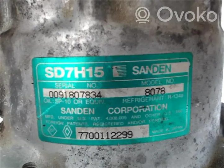 Renault Safrane Air conditioning (A/C) compressor (pump) 7700112299