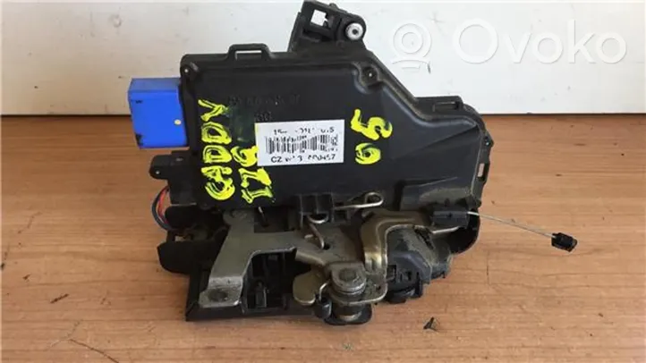 Volkswagen Caddy Moteur de verrouillage porte avant 3D1837015