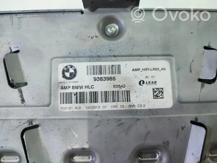 BMW 1 F20 F21 Amplificateur de son 9383965