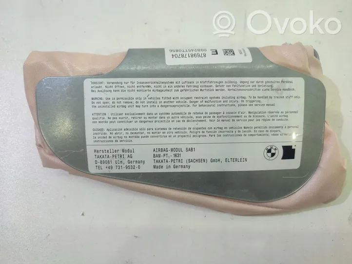 BMW 7 F01 F02 F03 F04 Poduszka powietrzna Airbag fotela 