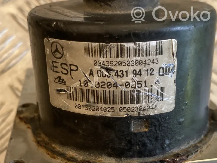 Mercedes-Benz C W203 ABS-pumppu A2095450232