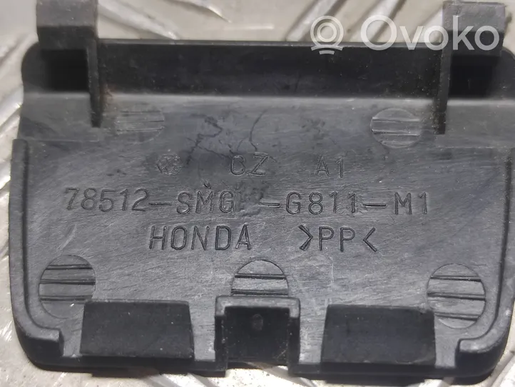 Honda Civic Tapa para gancho de arrastre parachoques trasero 78521SMGG811