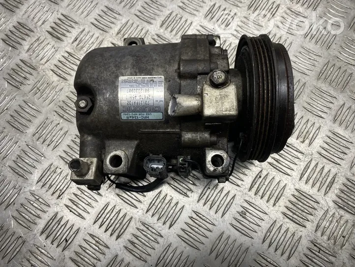 Subaru Forester SF Ilmastointilaitteen kompressorin pumppu (A/C) 73111FA132