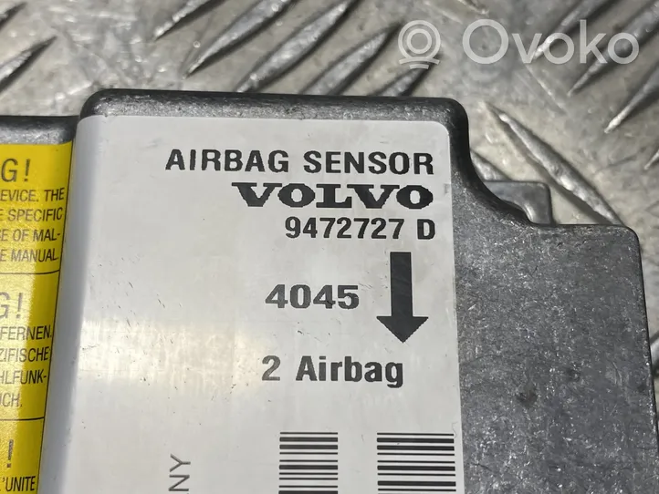 Volvo V70 Module de contrôle airbag 9472727D